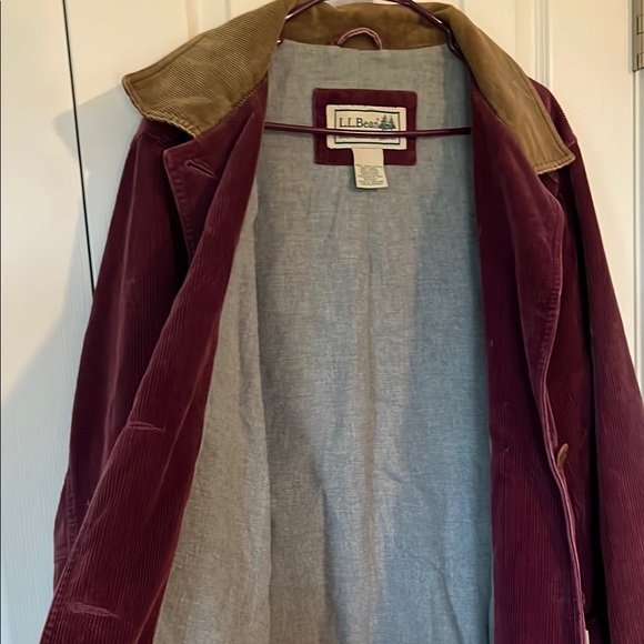 L.L. Bean Women’s Corduroy Chore Utility Jacket XXL Lined - Picture 6 of 6